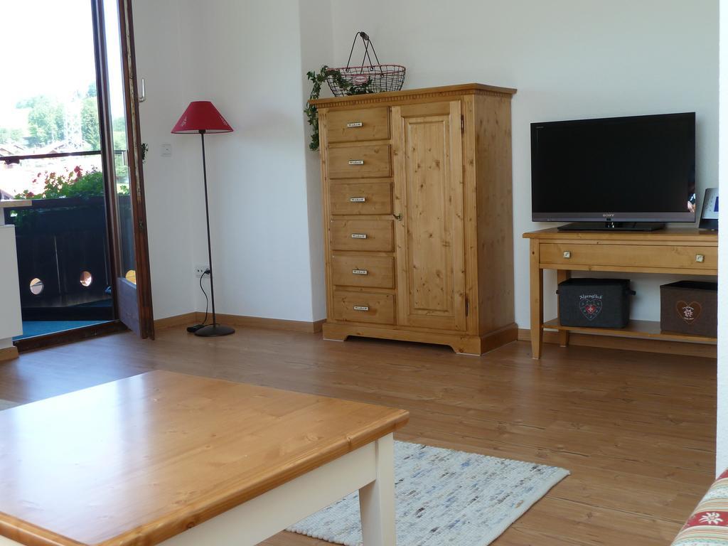 Ferienwohnung Hörnerblick Fischen im Allgäu Exterior foto