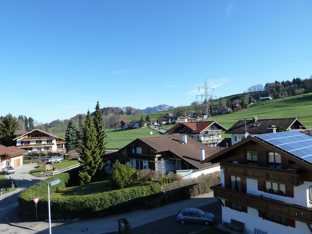 Ferienwohnung Hörnerblick Fischen im Allgäu Exterior foto